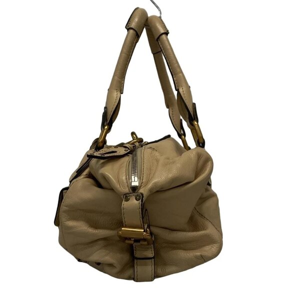 Chloe Paddington Beige Leather Handbag 672-051425 - Picture 4 of 14